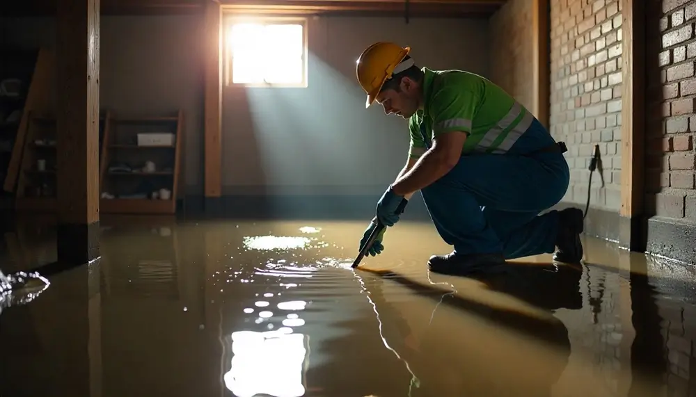 Professional water damage restoration services in Italy, TX